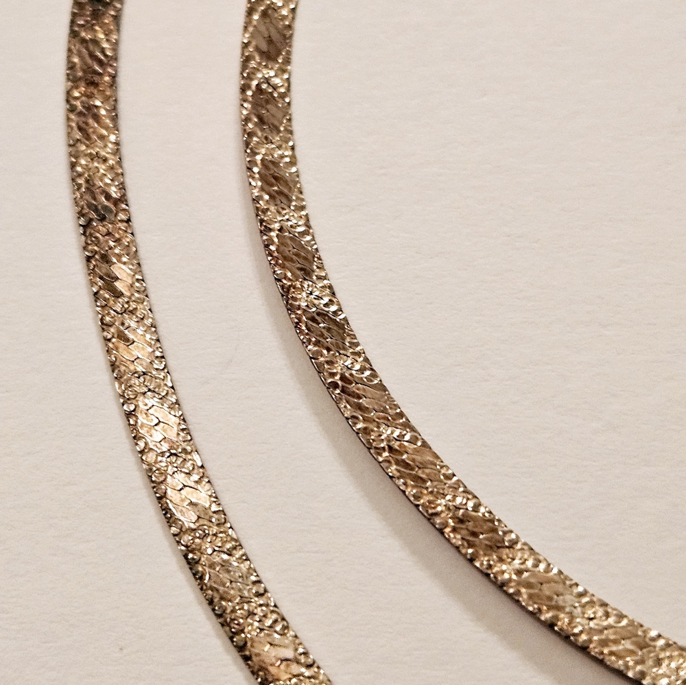 Vintage Italian Gold Necklace - Picture 4 of 8